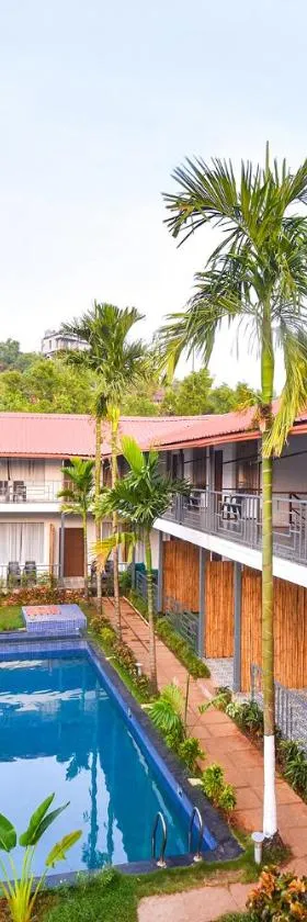 Fabhotel Morjim Bliss - 500M From Morjim Beach，位于莫尔吉姆的酒店
