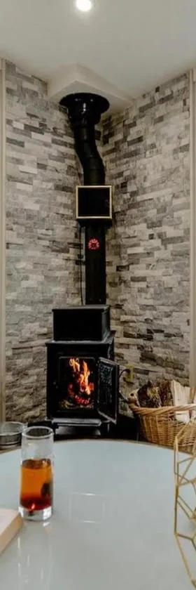EV Serene Modern Cozy Waterfront Fireplace Cottage，位于Livingston Manor的酒店