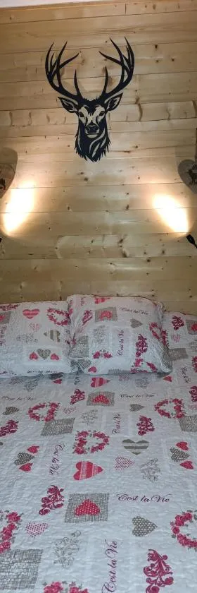 LES FONTANILLES odeillo chalet 60 WIFI & PARKING gratuit exposé plein sud & plein pied , draps & serviettes de toilettes non inclus, sabanas y toallas no incluidos，位于丰罗默奥代洛维亚的酒店
