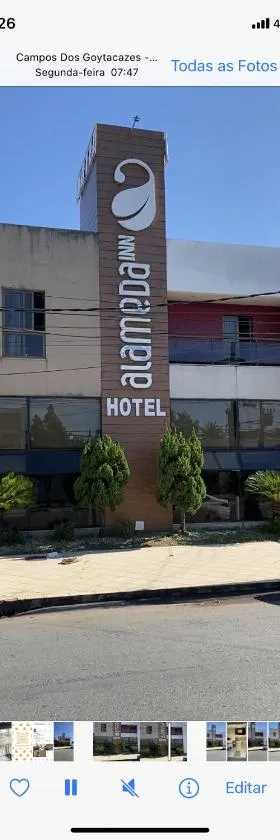 Hotel Alameda Inn，位于坎普斯戈伊塔卡济斯的酒店