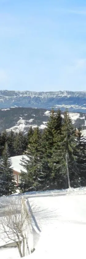 Appartement spacieux à Allevard - 68 m² avec vue montagne，位于阿勒瓦尔的酒店