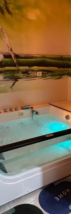 Diamond airport JACUZZI&SAUNA apartman Ledine，位于Ledine的酒店