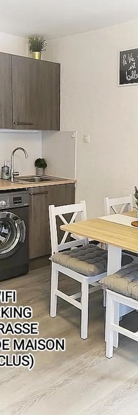 Charmant studio climatisé 24 m2 terrasse à 100m de la plage，位于滨海圣芒德里耶的酒店