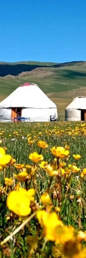 Yurtcamp Rahat，位于Kyzylemgek的酒店