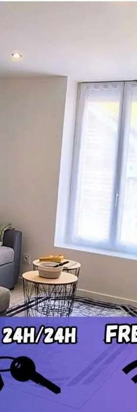 "Modern Cosy" Hyper centre，位于贝尔奈的酒店