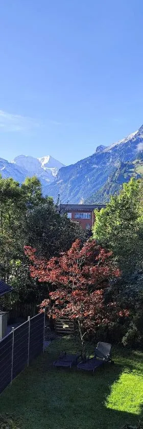1,5 Zimmer Ferienwohnung Lindenmatte Frutigen Berner Oberland，位于弗鲁蒂根的酒店