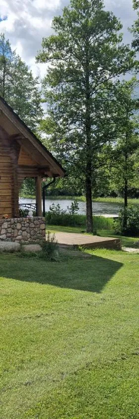 Pirtis su ežero pakrante Trakai，位于Salkininkai的酒店