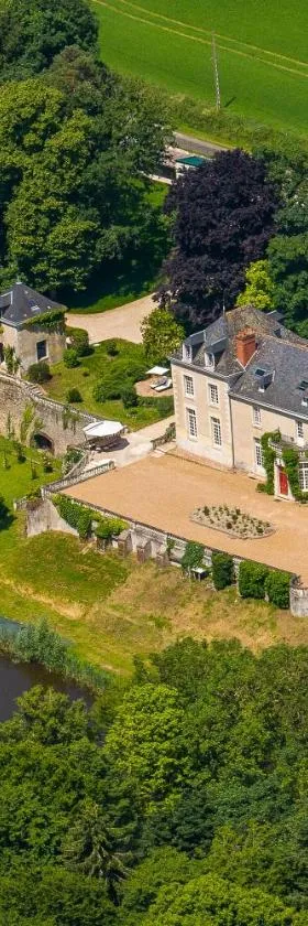 Château de la Huberdière，位于Nazelles的酒店