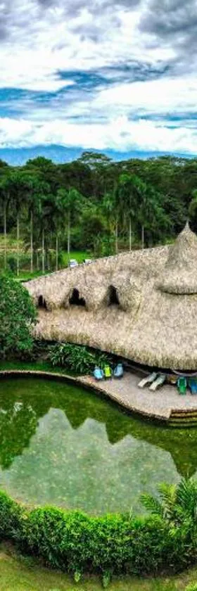 Ecolodge Cosmogénesis，位于Cumaral的酒店