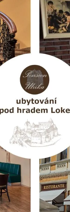 Pension Ulrika - ubytování pod hradem Loket，位于洛克特的酒店