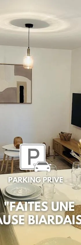 La pause Biardaise -Appartement 2 chambres à Biard，位于Biard的酒店