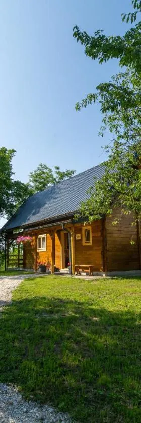 Wooden House Jela，位于卡尔洛瓦茨的酒店
