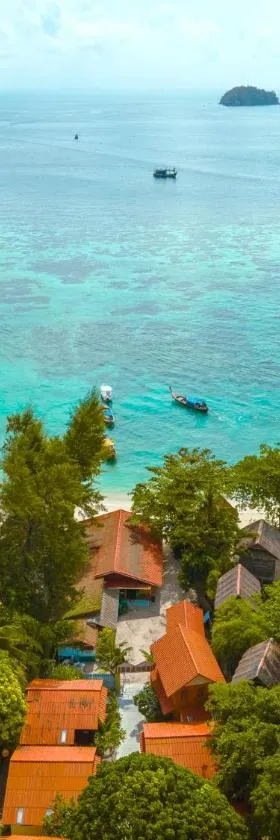 可可海滩小屋，位于丽贝岛的酒店