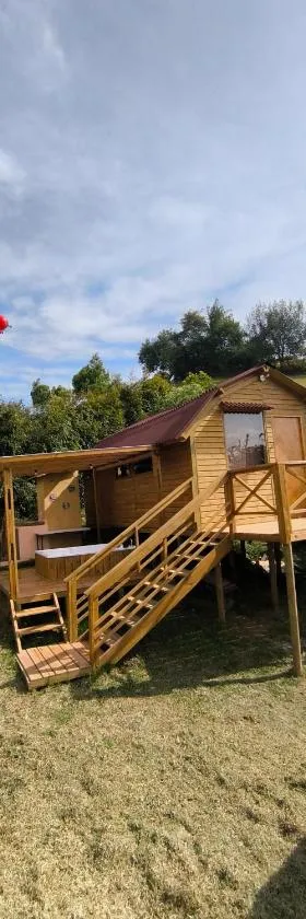 Glamping con jacuzzi La Terraza del cielo，位于Chocontá的酒店