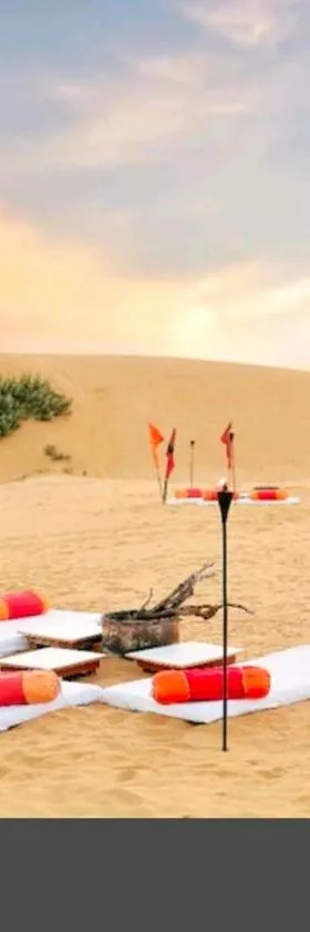 Jaisalmer Villa Resort Camp，位于山姆的酒店