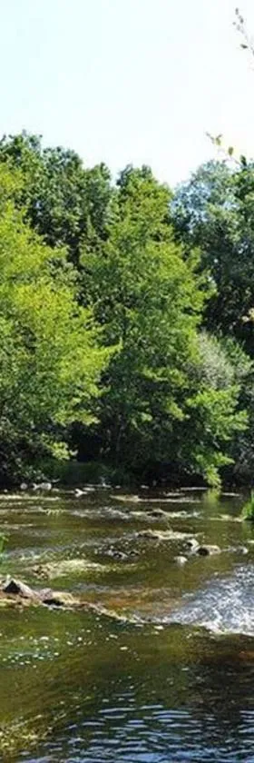 Camping Au Lac d'Hautibus，位于Argenton-Château的酒店