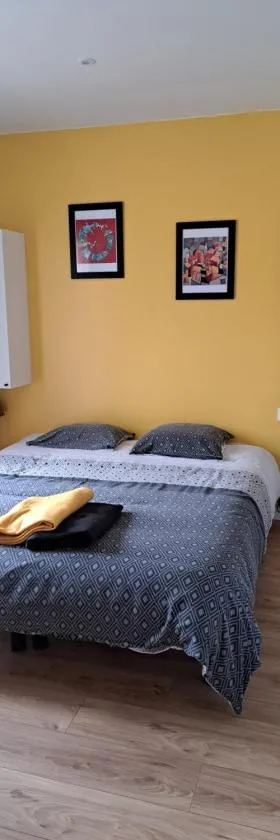 Chambre côté terrasse，位于Maureillas的酒店