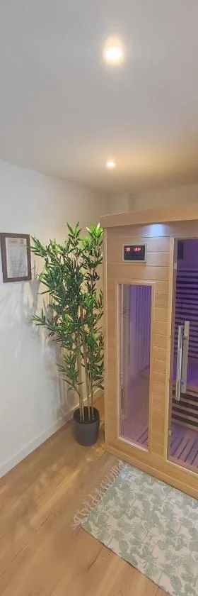 Maison avec Sauna - 1 chambre - 2 à 4 personnes，位于沃勒维克的酒店