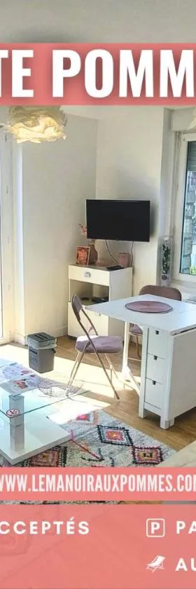 La Suite Pomme, ultra cosy，位于Orbec-en-Auge的酒店