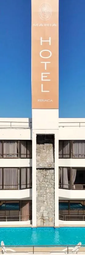 Mahia hotel Reñaca，位于维纳德马的酒店