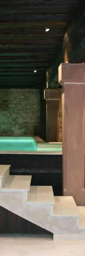 法警法院套房酒店及Spa，位于贝格海姆的酒店