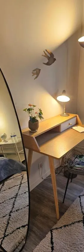 Cati's greenhouse - chambre d'hôtes cosy et calme à 700m du RER B，位于伊薇特河畔比尔的酒店