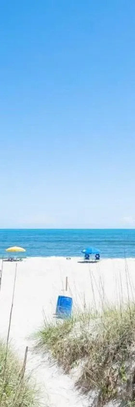 Cabana 213 on the Carolina Beach Boardwalk，位于卡罗来纳比奇的酒店