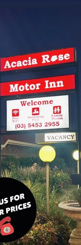 相思玫瑰汽车旅馆，位于Barham的酒店
