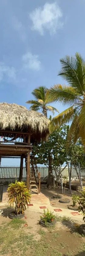 Espectacular cabaña frente al mar，位于Paso Nuevo的酒店