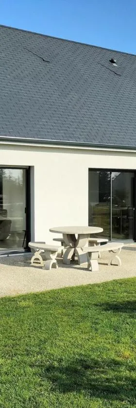 maison neuve a 1 km de la plage，位于艾河畔圣日耳曼的酒店