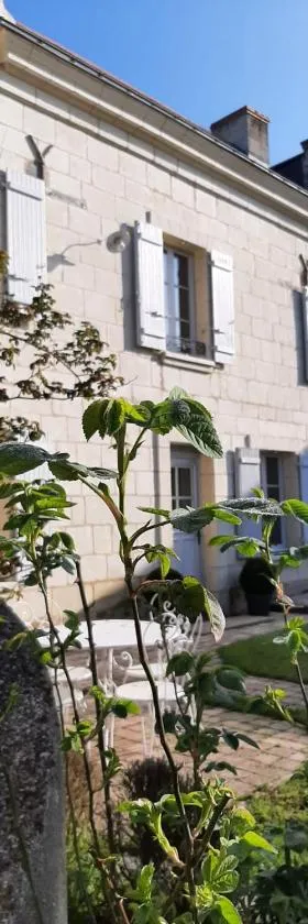 Au pied du Lavoir chambre Germaine，位于Grézillé的酒店