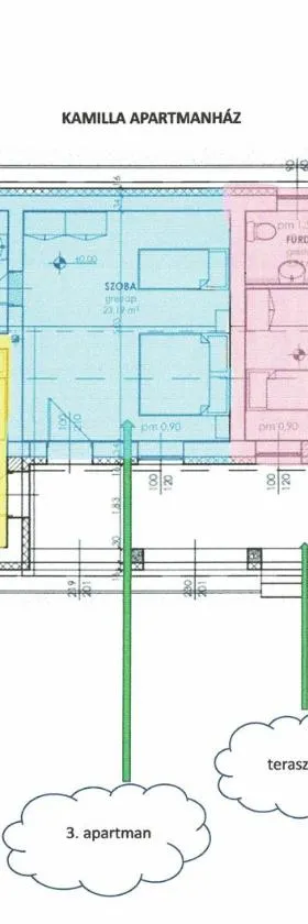 Kamilla Apartmanház Somogyudvarhely OLYANMINTOTTHONCSAKMÉGJOBB，位于Somogyudvarhely的酒店