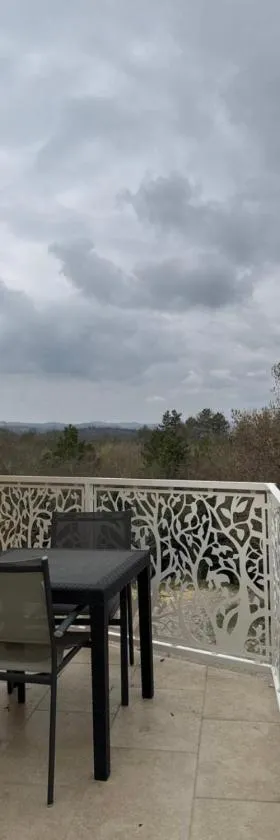 Chambre hotes avec vue panoramique sur la foret，位于迪涅莱班的酒店