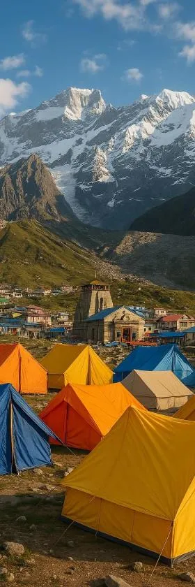 Shri Kedar Camps，位于Kedārnāth的酒店