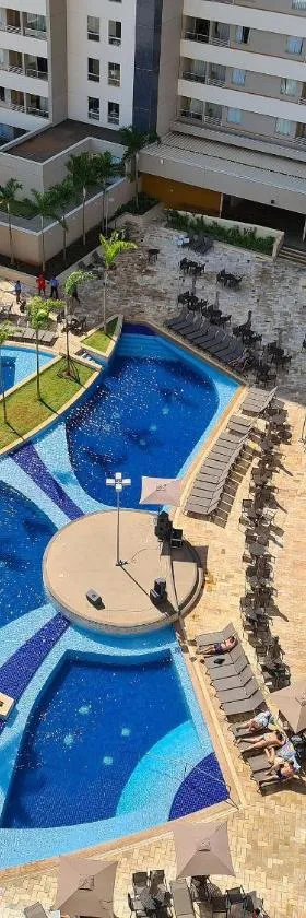Ideal para famílias, hospede-se no Solar das Águas.，位于奥林匹亚的酒店