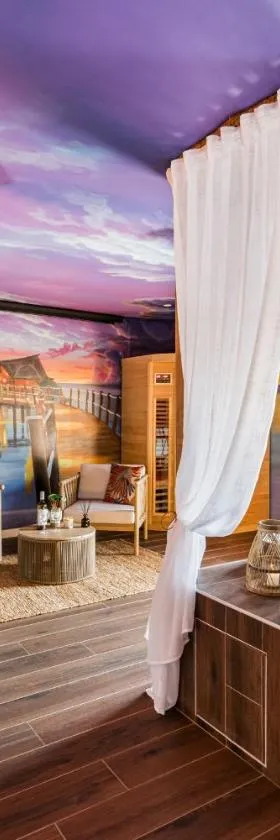 Moments de douceur - Suite Laponie et Suite Tahiti，位于Boulieu-lès-Annonay的酒店