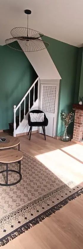 L'Ondine, single-family home，位于阿布维尔的酒店