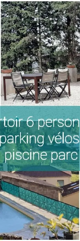 Loft La Rotonde à La Terrasse local vélos piscine 2 à 6 personnes，位于罗纳河畔的图尔农的酒店