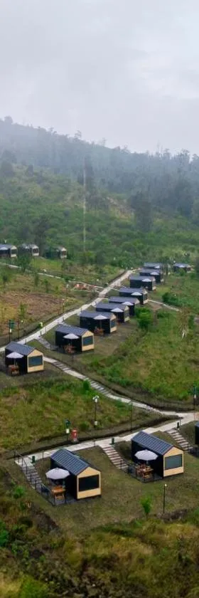 Bobocabin Kawah Ijen, Banyuwangi，位于Biau的酒店