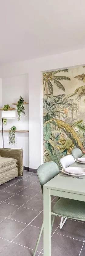 Escale-marne fr - 001 - Private Terrace - Free Parking - Free Luggage Storage - All equipped - Linen Included - Washing Machine - Dish Washer - Luxury Mattress 160X200 - 10mn Walk Métro 8 - RER A - Panoramic View - From 1 to 4 guests，位于迈松阿尔福的酒店