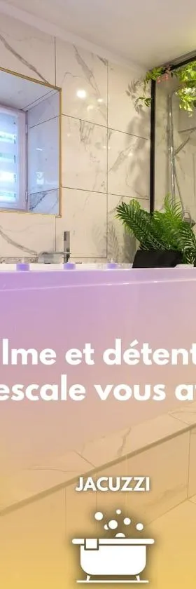 Escale secrète Montargis Jacuzzi Terrasse Parking gratuit，位于蒙塔日的酒店