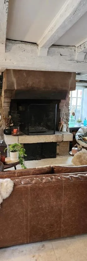 Charmante, maison de village, plage à proximité，位于圣叙利阿克的酒店