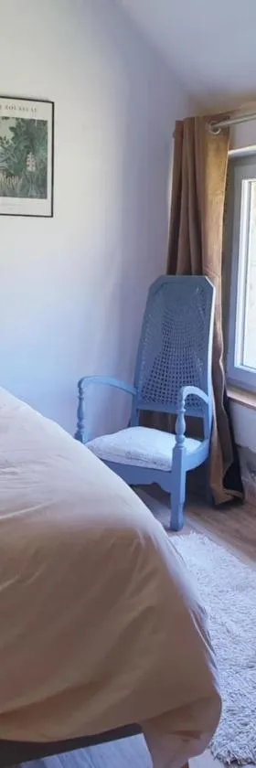 Chambre "Les Chouettes du Clos Giot"，位于圣瓦斯特拉乌格的酒店