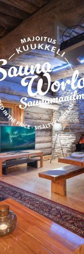 Kuukkeli Log Houses Aurora Resort，位于萨利色尔卡的酒店