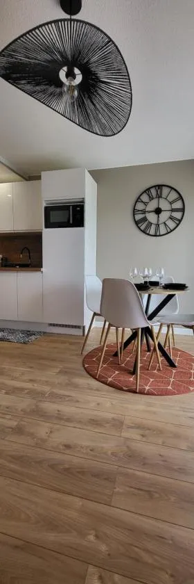 Appartement les hauts de balaruc L' escapade T2 rénové parking climatisation et piscine，位于巴拉吕克莱班的酒店