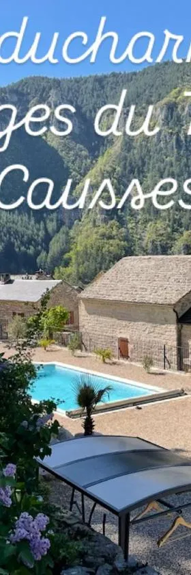 Manoir du Charme dans les Gorges du Tarn LOZERE，位于Quézac的酒店