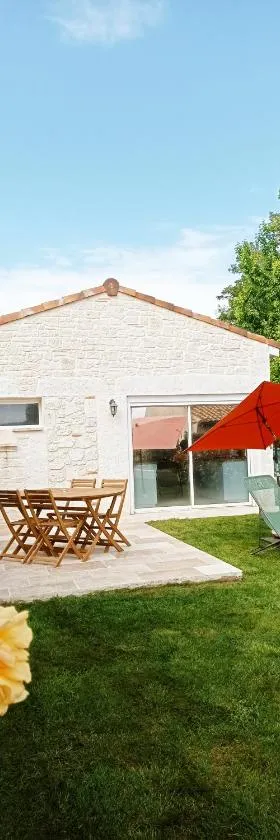 Joli gîte indépendant au calme tout confort wifi climatisation draps et serviettes incluses parking gratuit，位于巴巴斯特的酒店