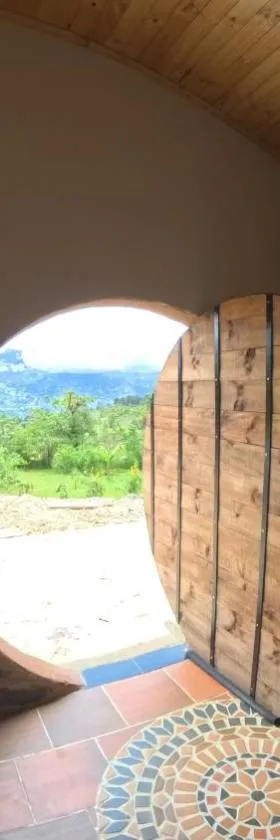 Cabaña Magica Estilo Hobbit，位于Machetá的酒店