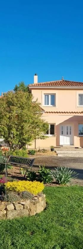 Chambre a la campagne，位于Saint-Martin-de-Jussac的酒店