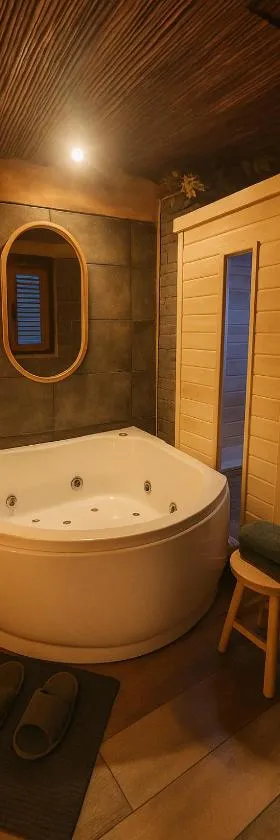 Captain's Jacuzzi&sauna，位于Condé-Sainte-Libiaire的酒店